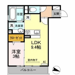 アイクレスト下関駅の物件間取画像